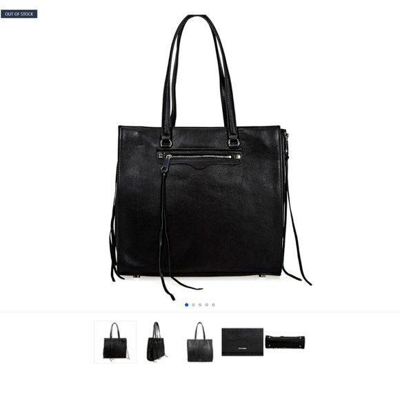 NWWT Chic Rebecca Minkoff Large Black Tote